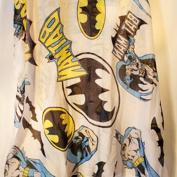 Semi-Sheer Batman Scarf - Picture 2 of 2
